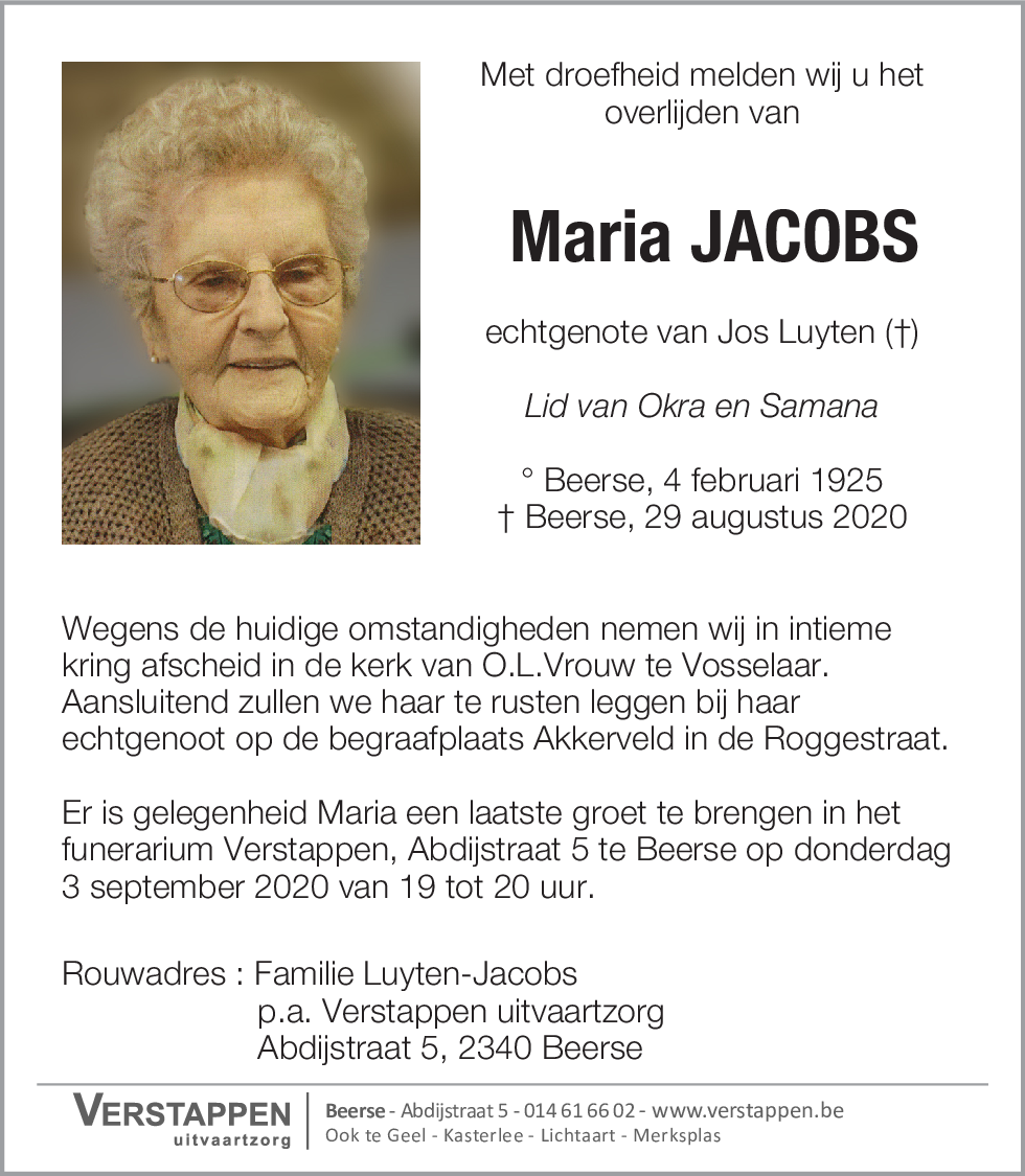Maria Jacobs