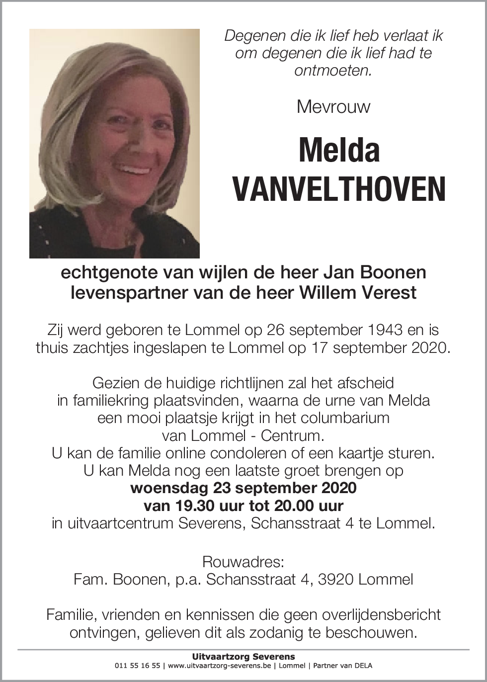 Melda Vanvelthoven