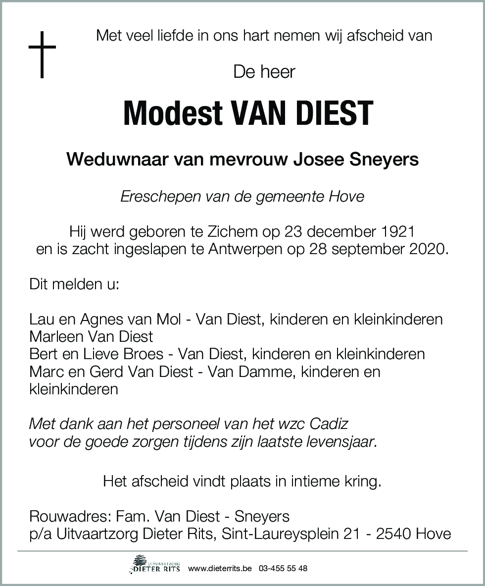 Modest Van Diest