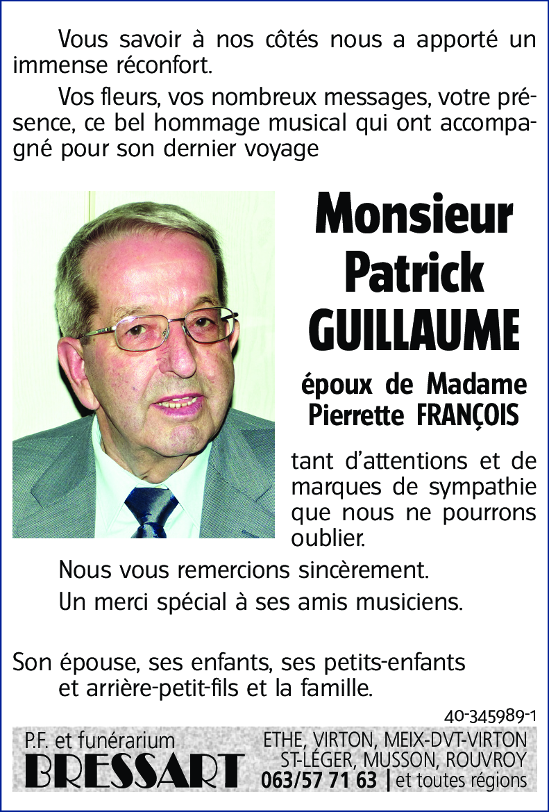 Patrick GUILLAUME