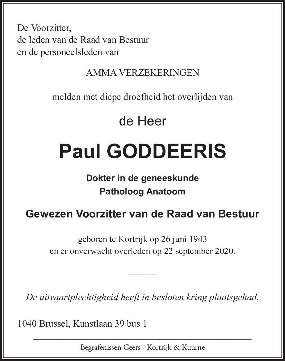 Paul GODDEERIS