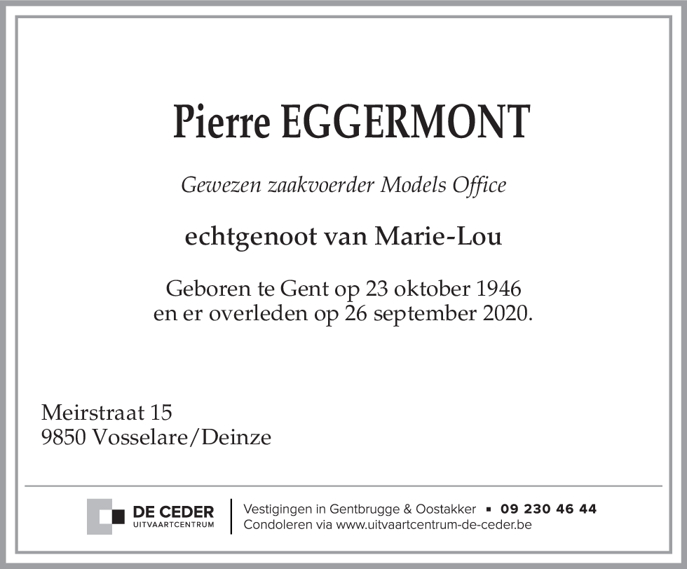 Pierre EGGERMONT