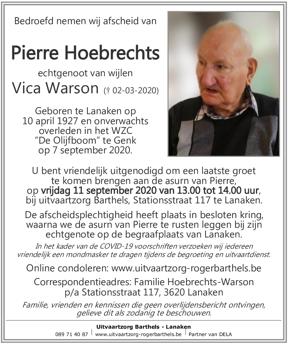 Pierre Hoebrechts