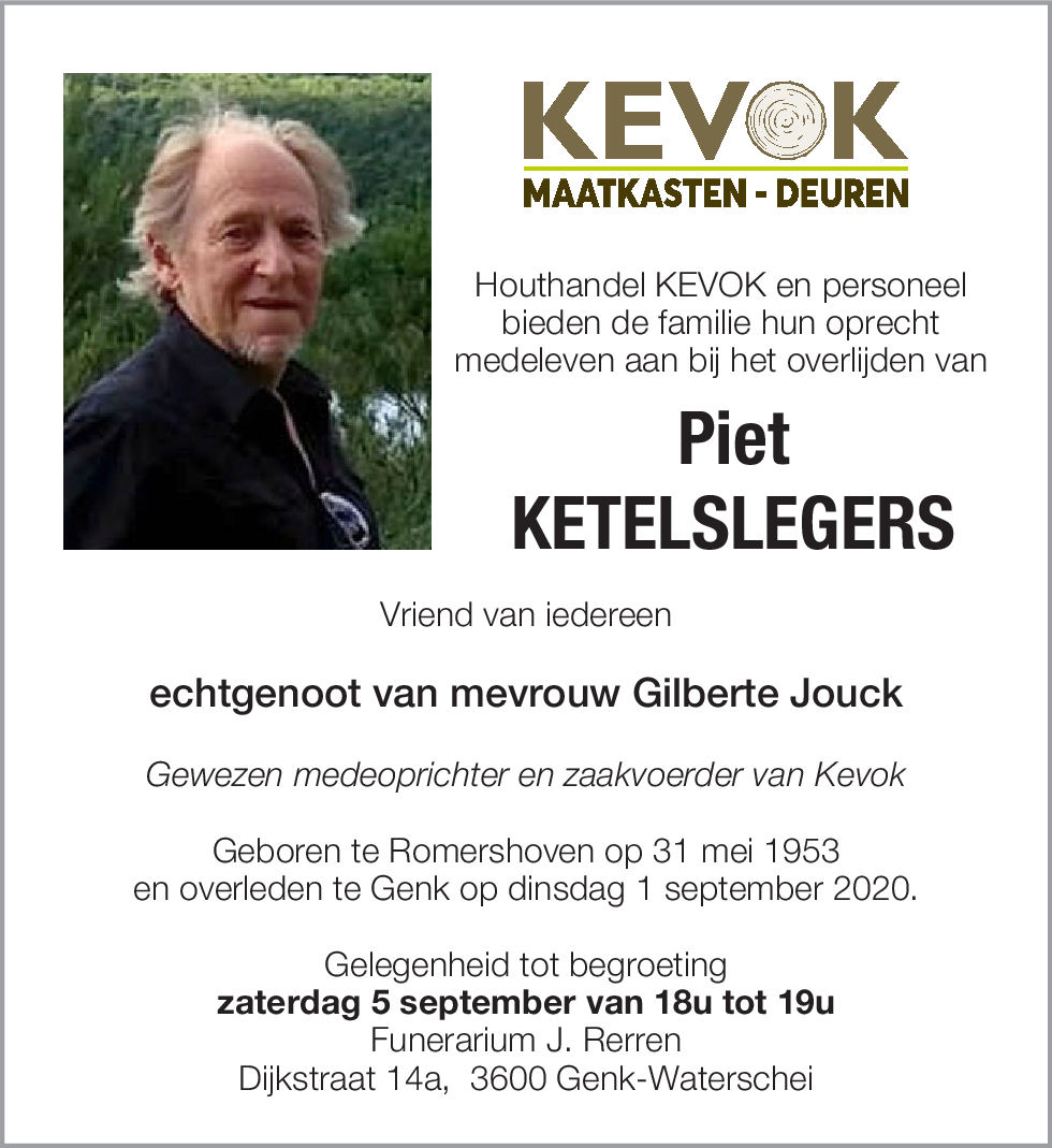 Piet KETELSLEGERS
