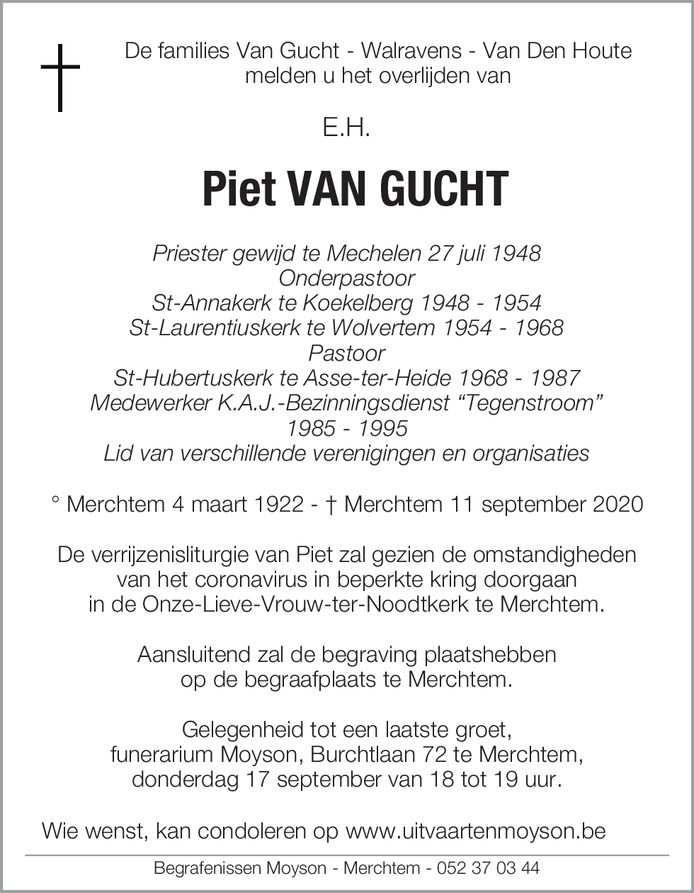 Piet Van Gucht