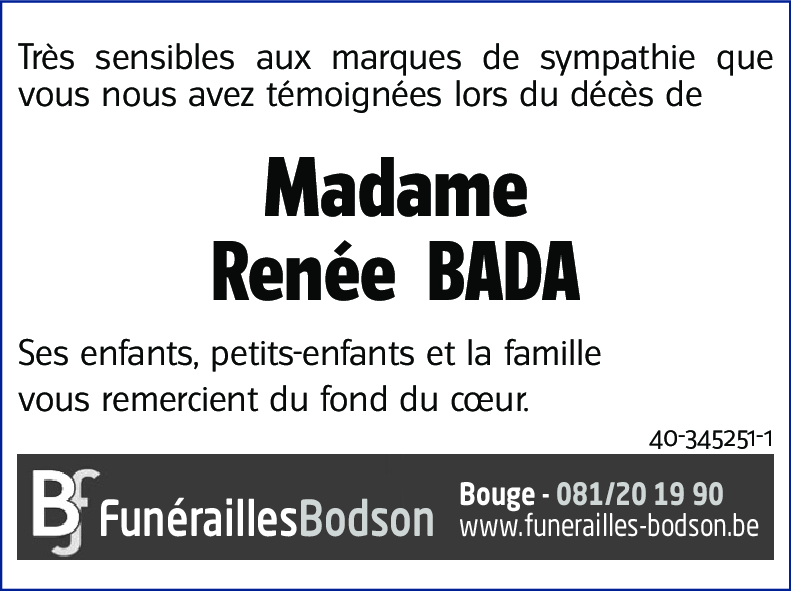 Renée BADA