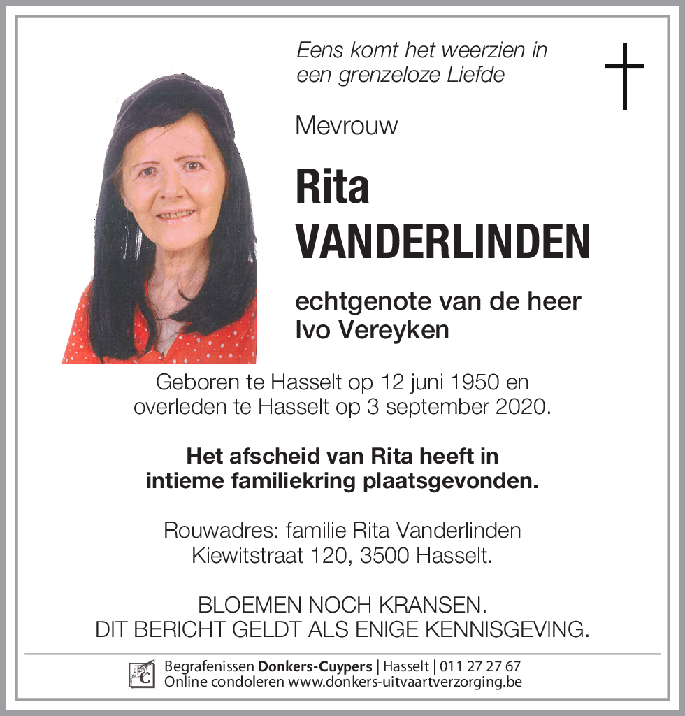 Rita Vanderlinden