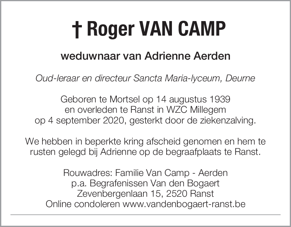 Roger Van Camp