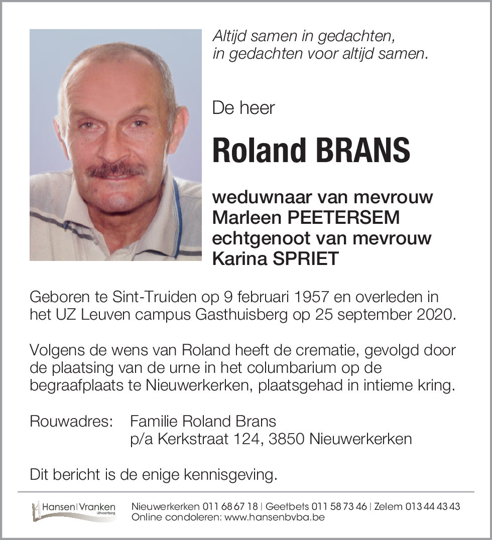 Roland BRANS