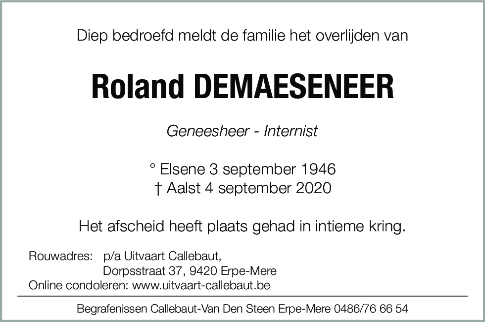 Roland Demaeseneer