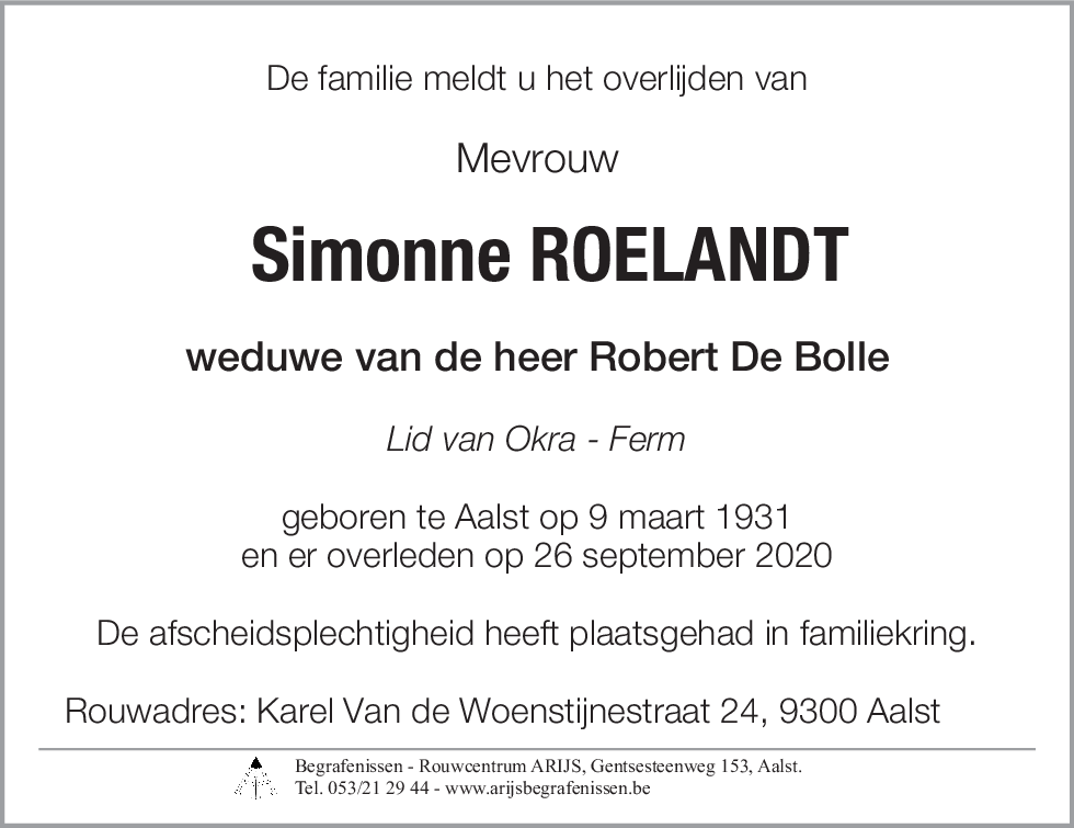 Simonne Roelandt