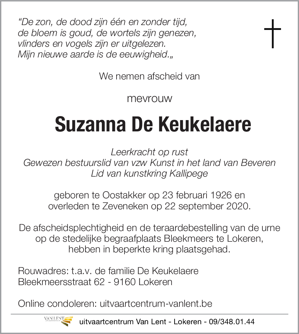 Suzanna De Keukelaere