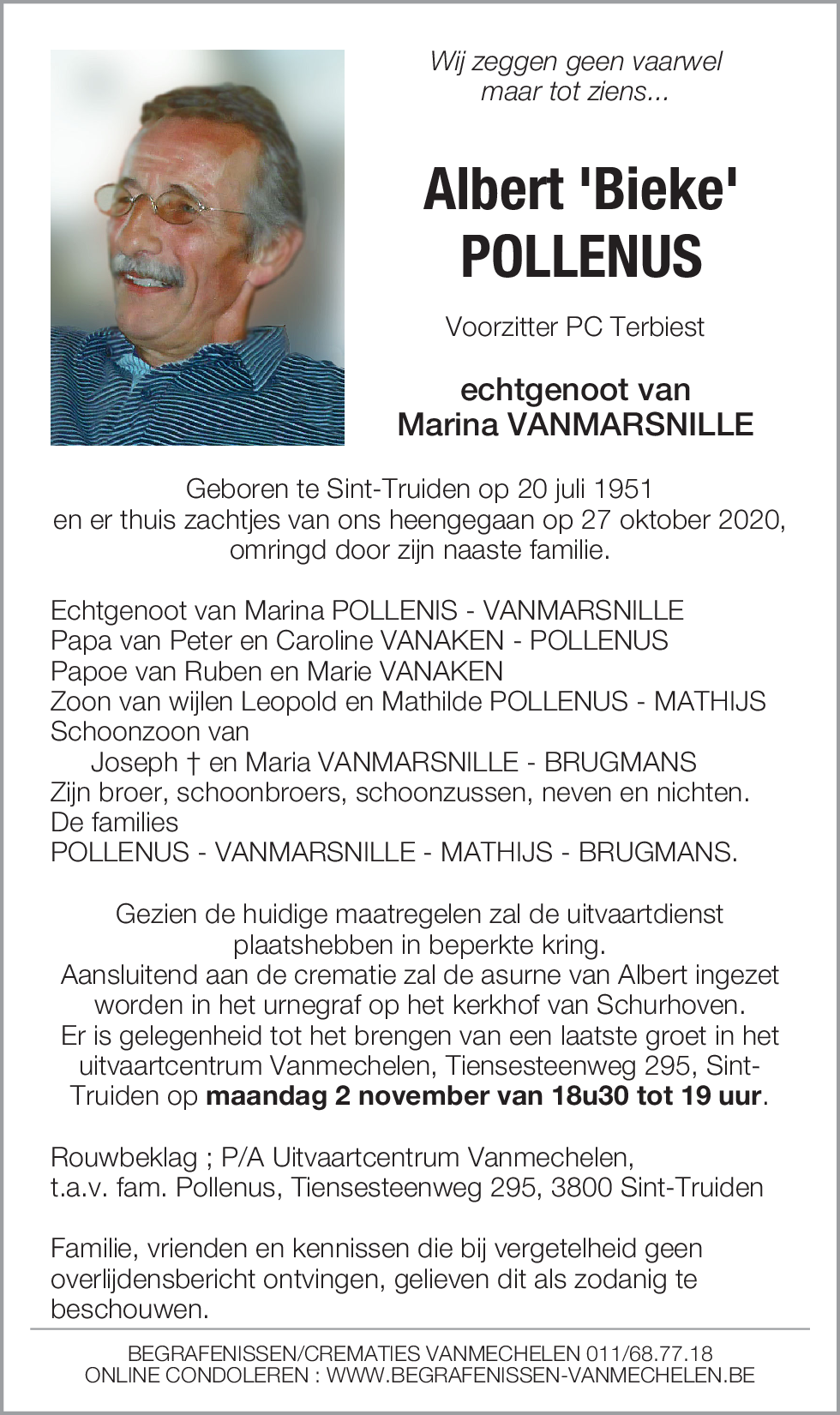 Albert 'Bieke' Pollenus