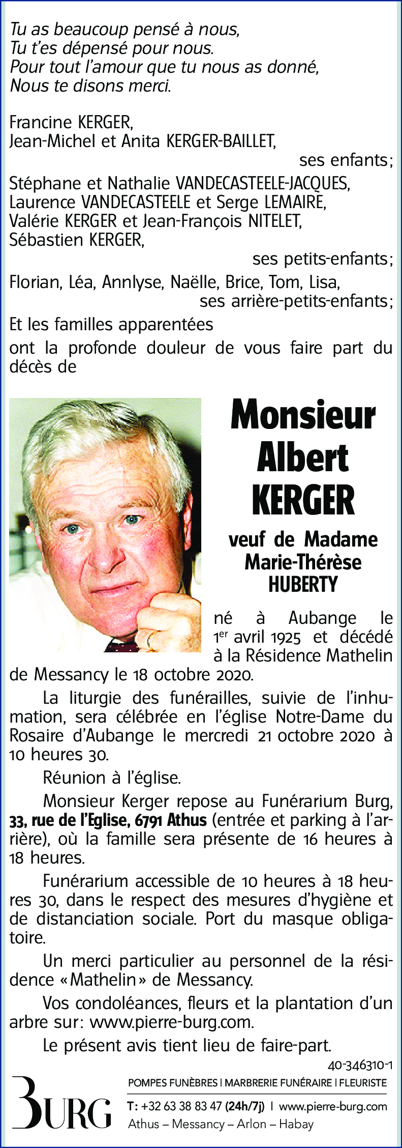 Albert KERGER