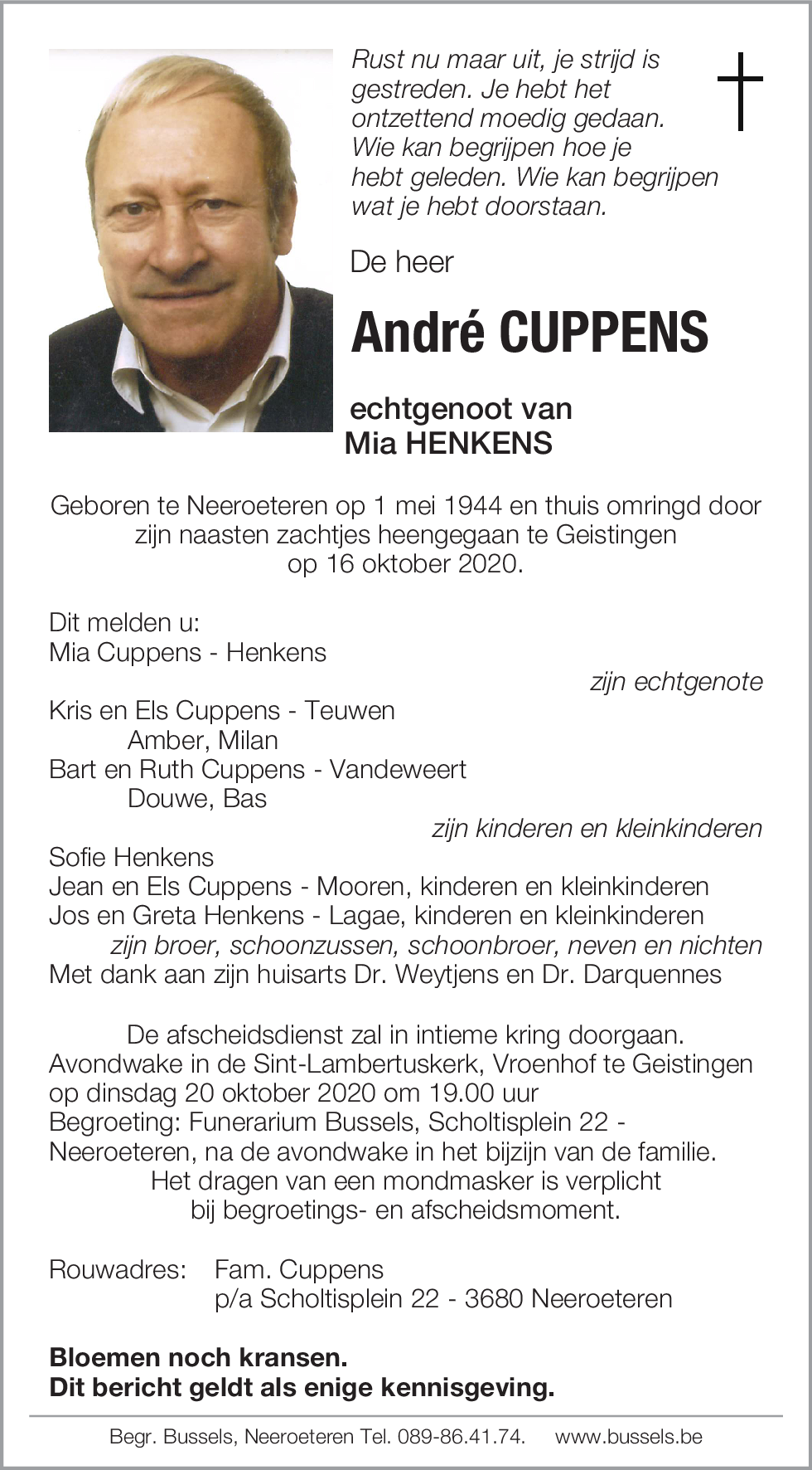 André CUPPENS