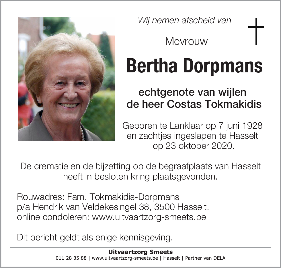 Bertha Dorpmans