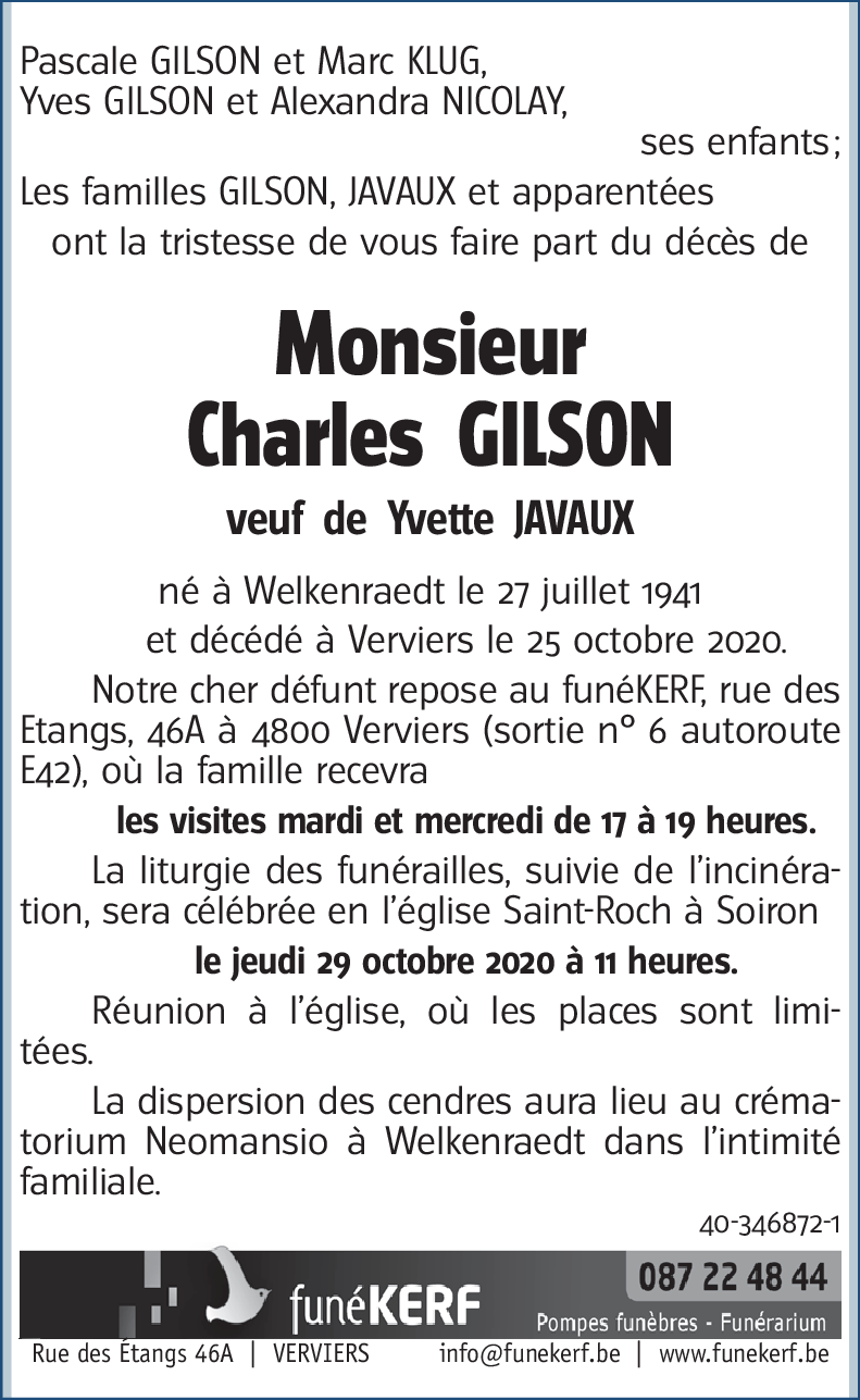 Charles GILSON