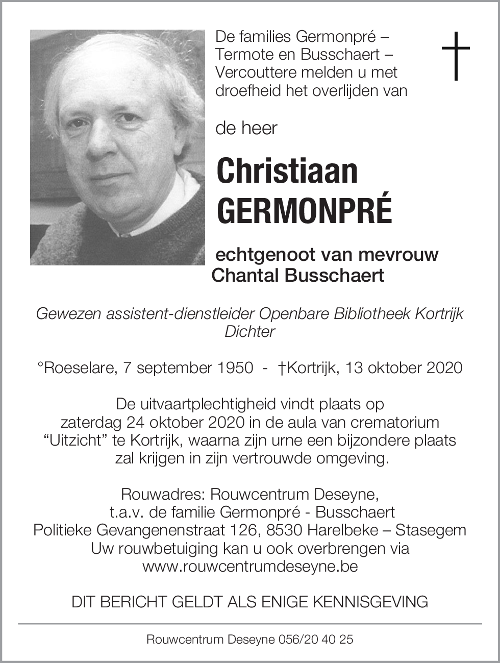 Christiaan Germonpré