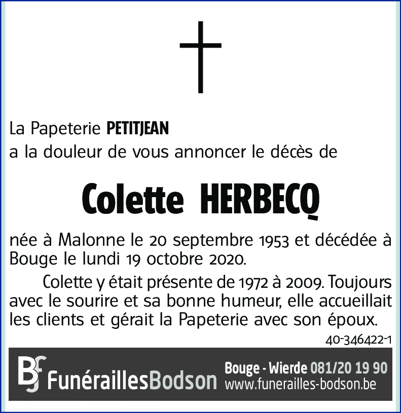 Colette HERBECQ