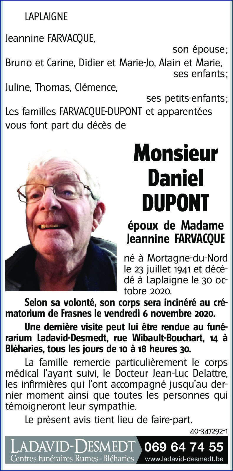 Daniel DUPONT