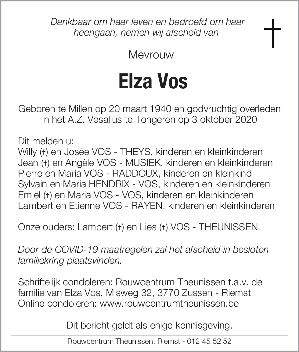Elza Vos