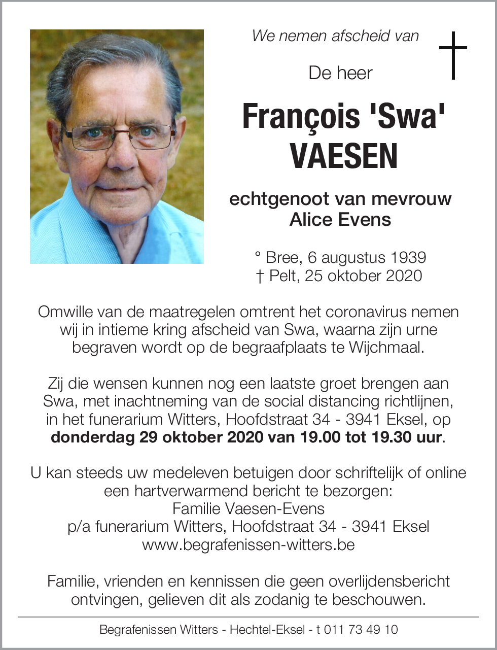 François 'Swa' Vaesen