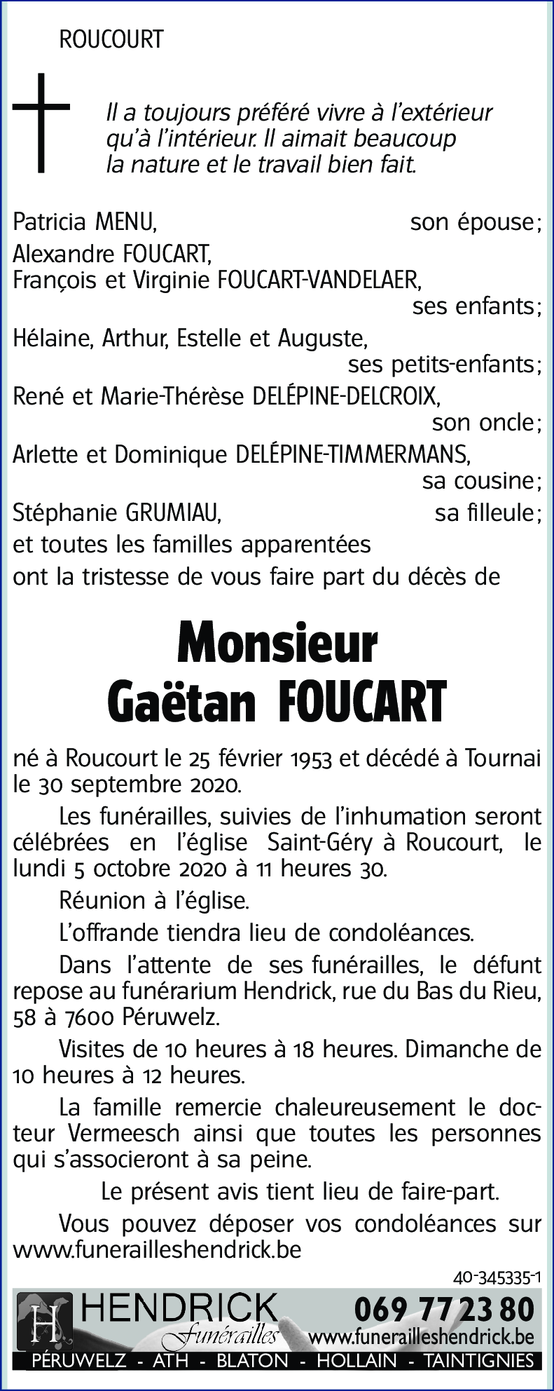 Gaëtan FOUCART