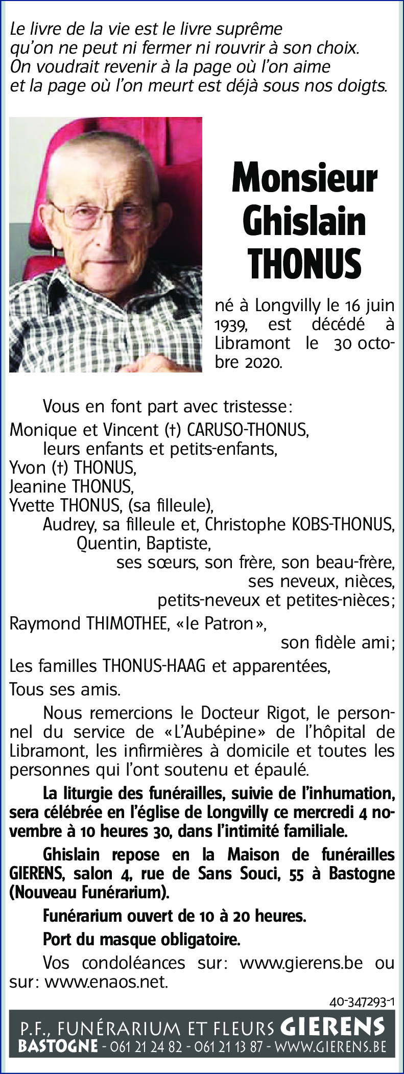 Ghislain THONUS