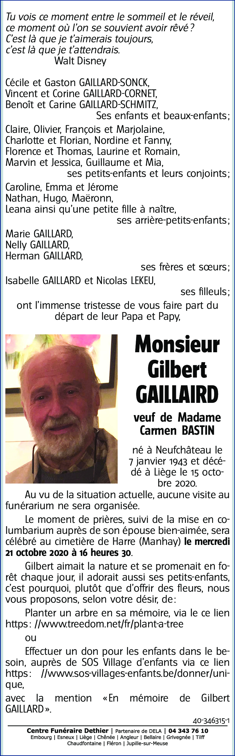 Gilbert GAILLAIRD