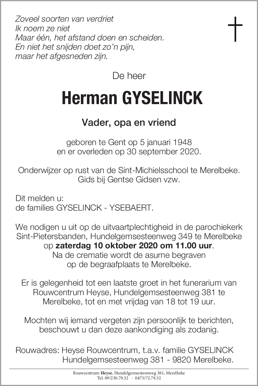Herman GYSELINCK