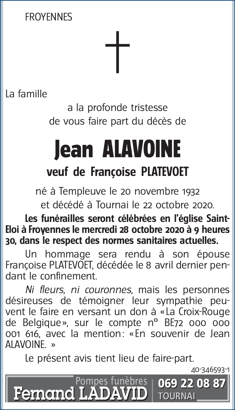 Jean ALAVOINE