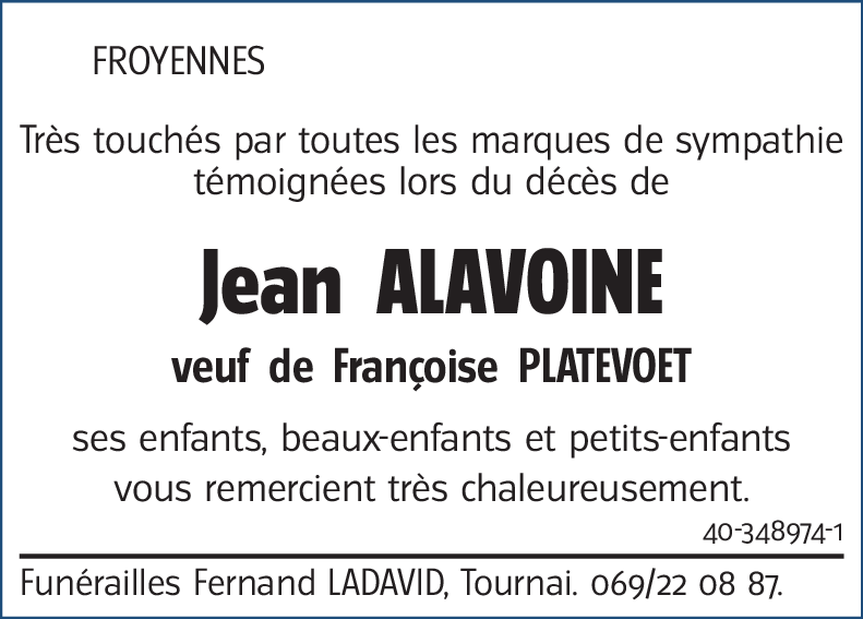 Jean ALAVOINE