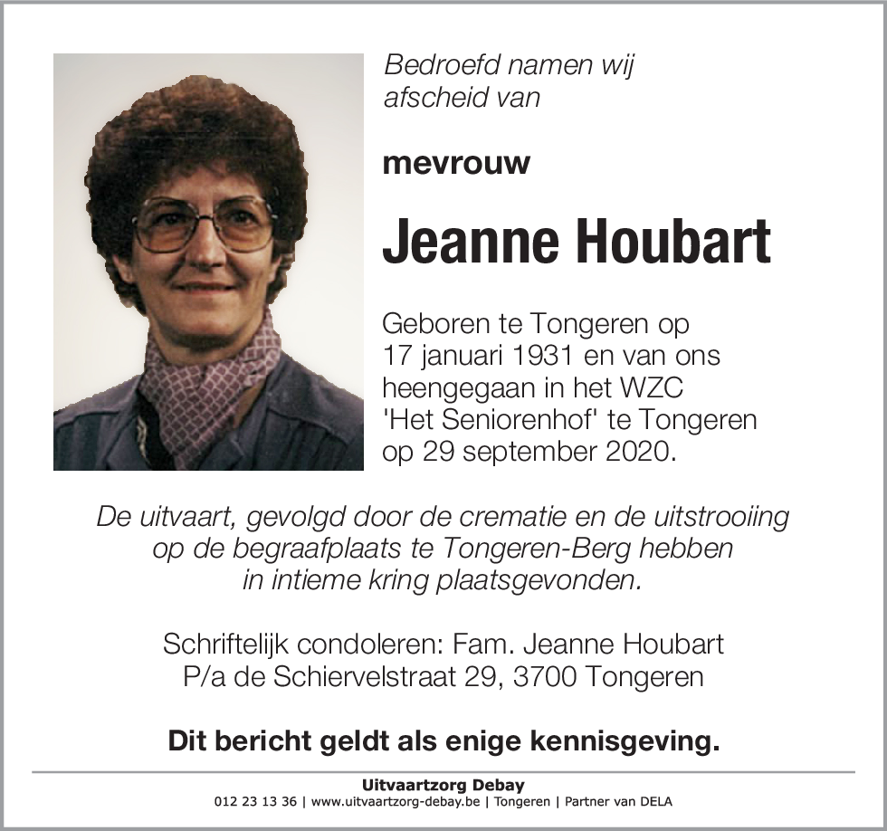 Jeanne Houbart