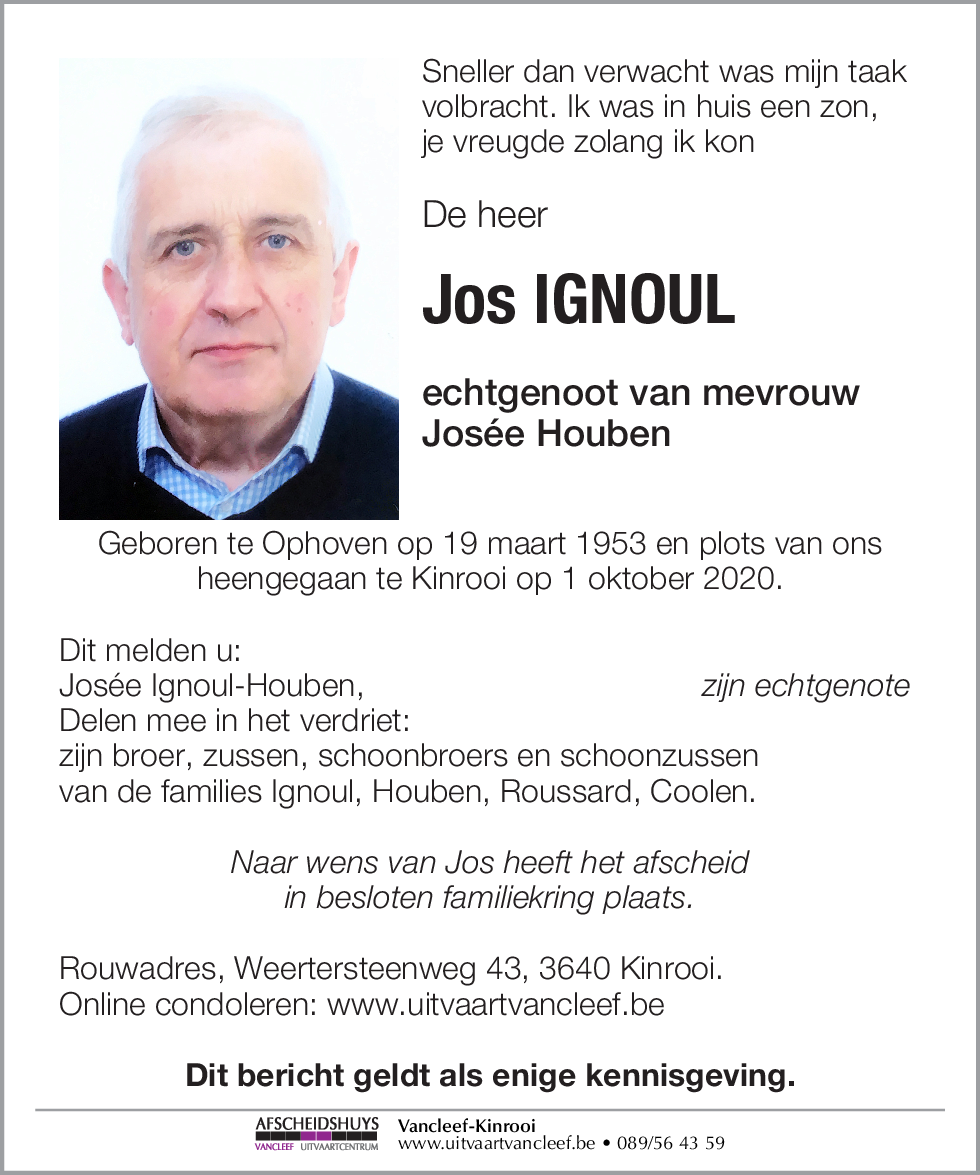 Jos Ignoul
