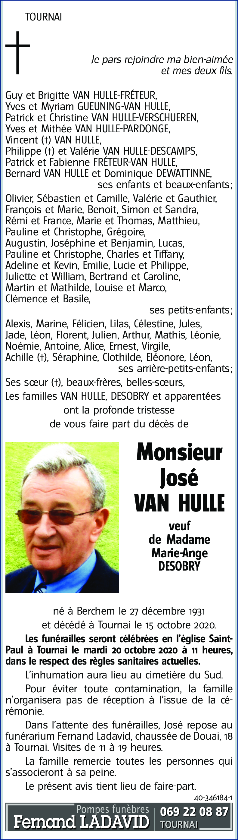José VAN HULLE