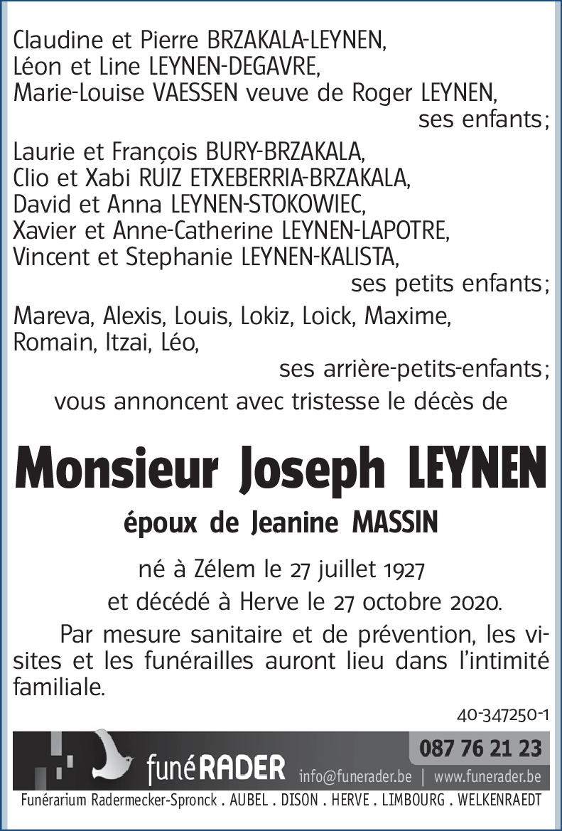 Joseph LEYNEN