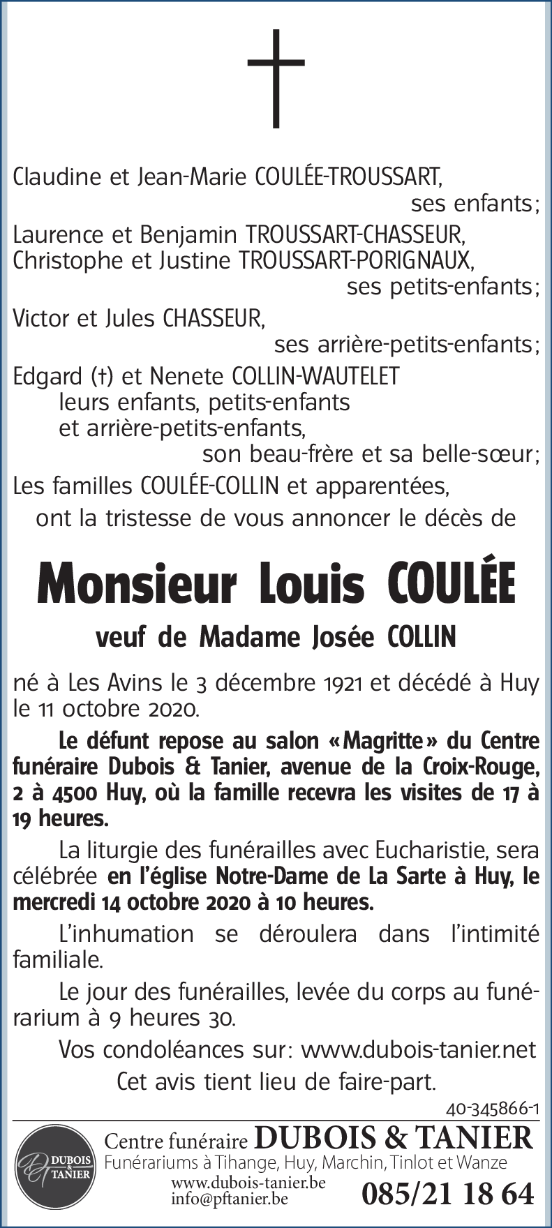 Louis COULÉE