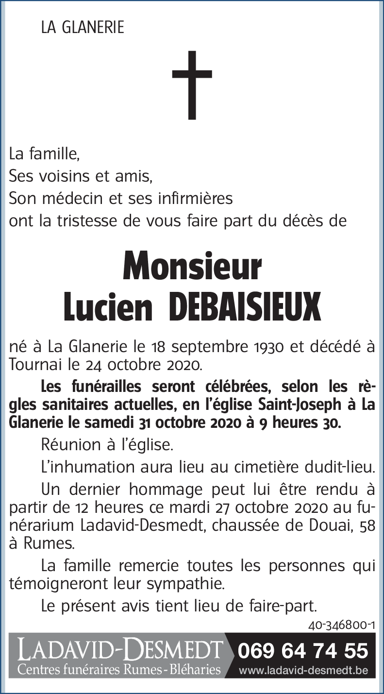 Lucien DEBAISIEUX