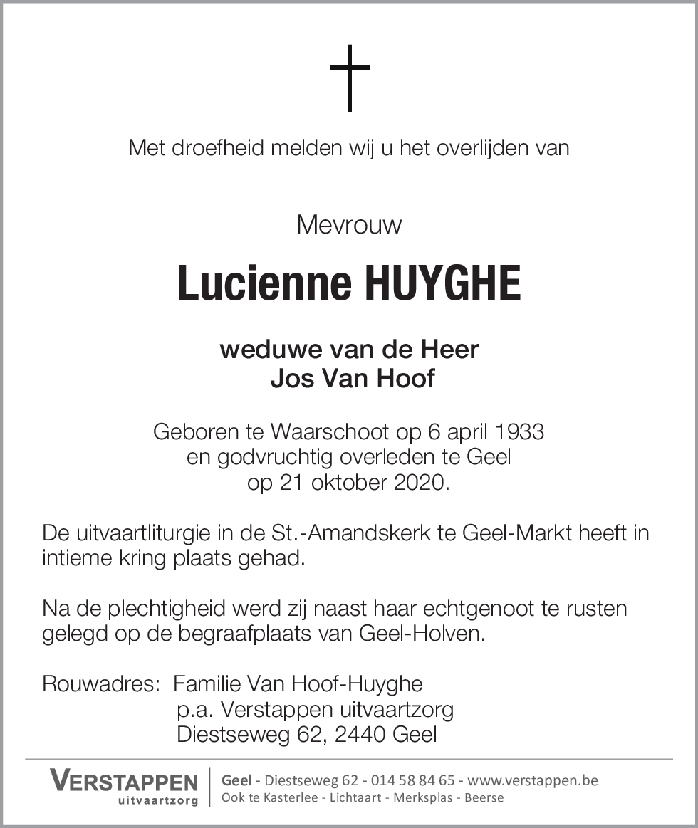 Lucienne Huyghe