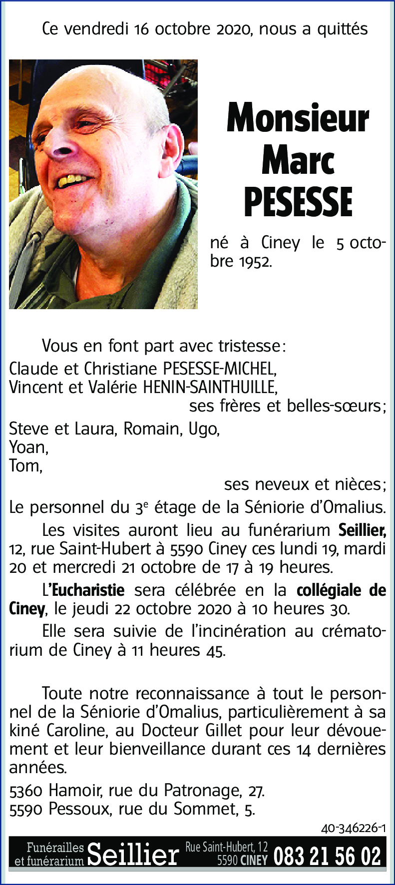 Marc PESESSE
