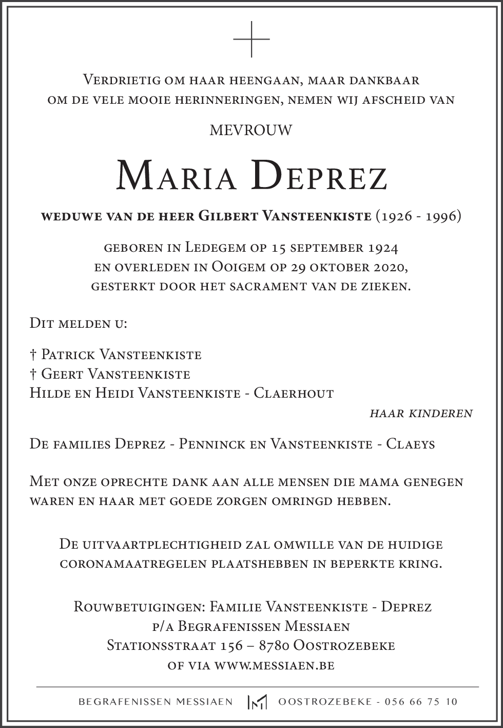 Maria Deprez