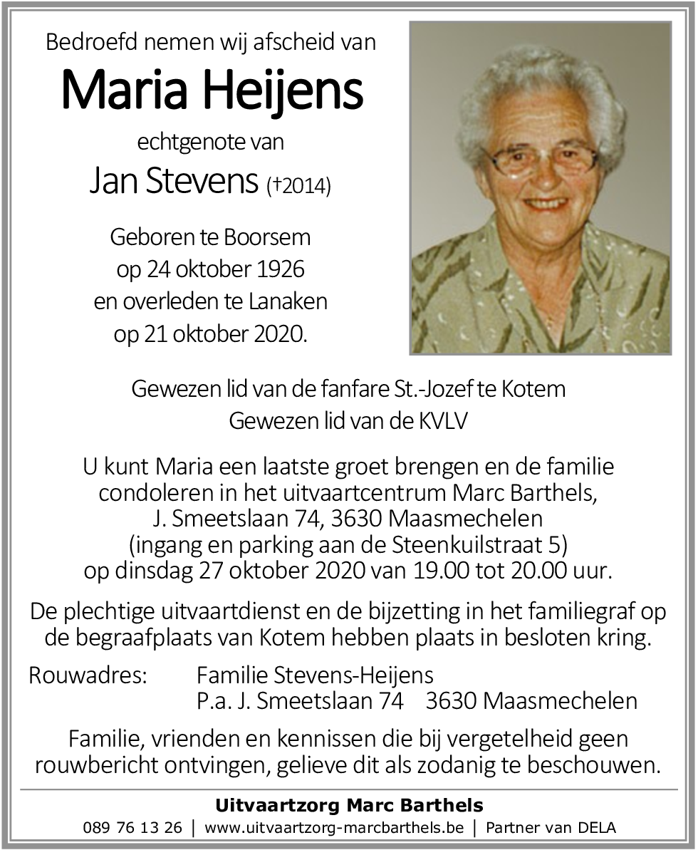 Maria Heijens