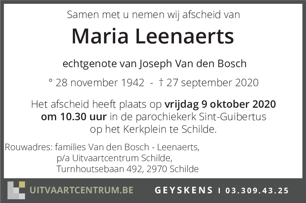 Maria Leenaerts