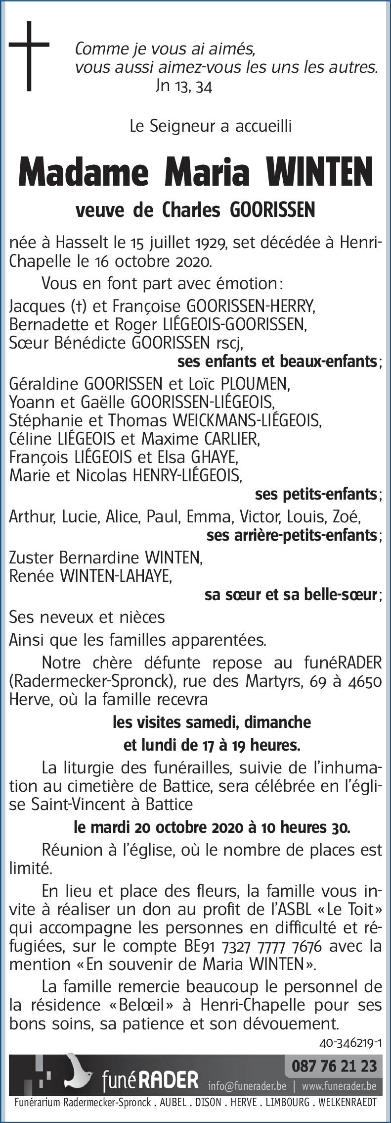 Maria WINTEN