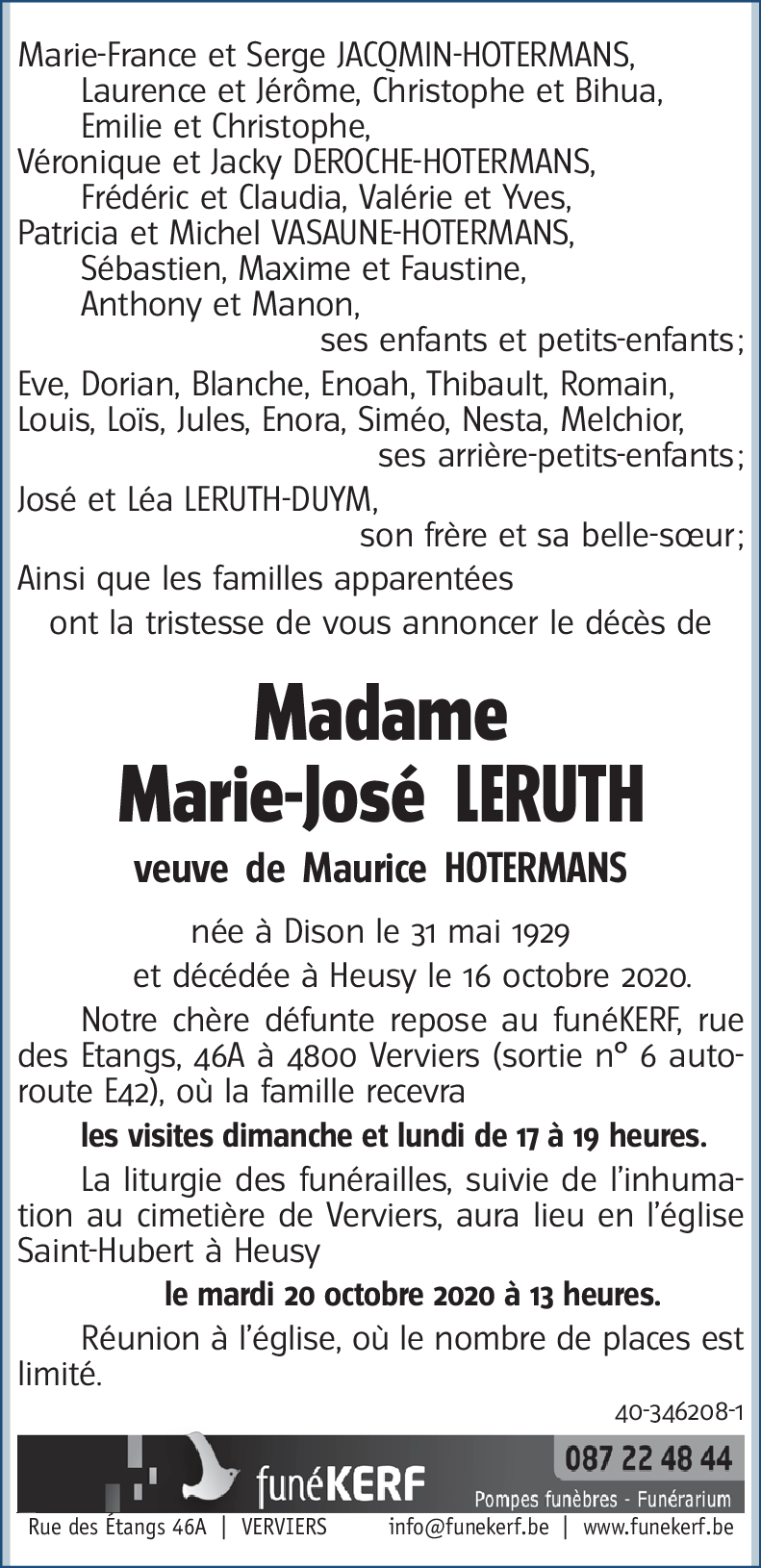 Marie-José LERUTH