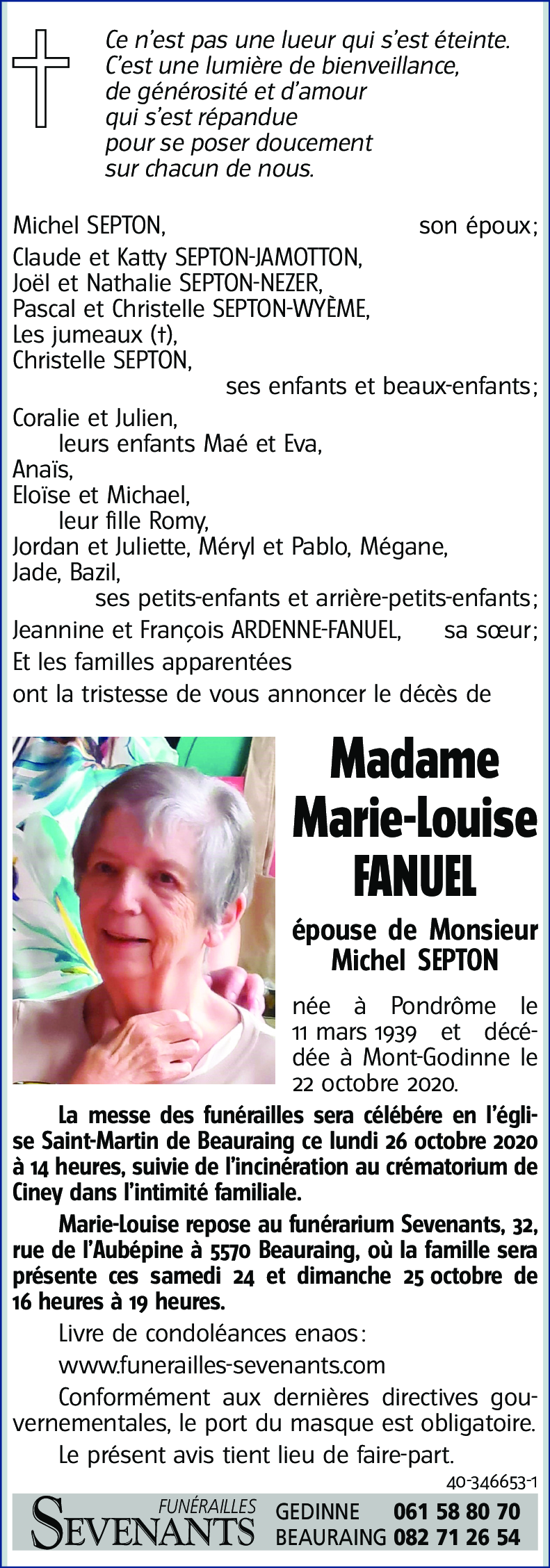 Marie-Louise FANUEL