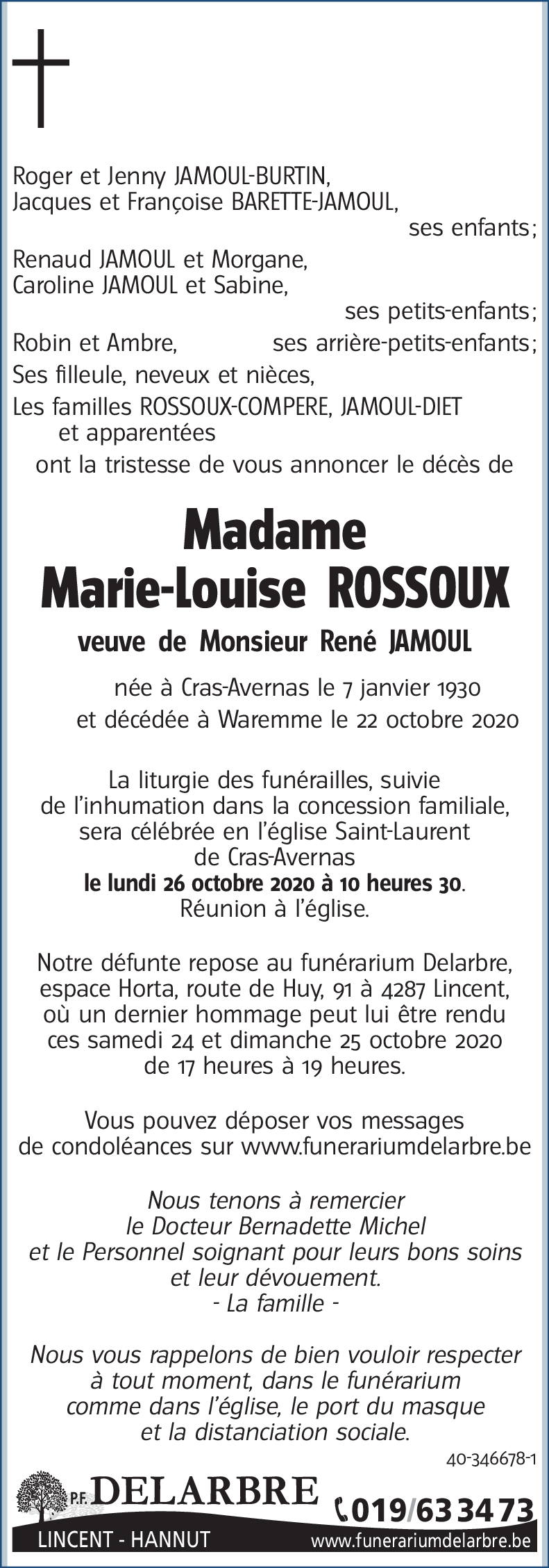 Marie-Louise ROSSOUX