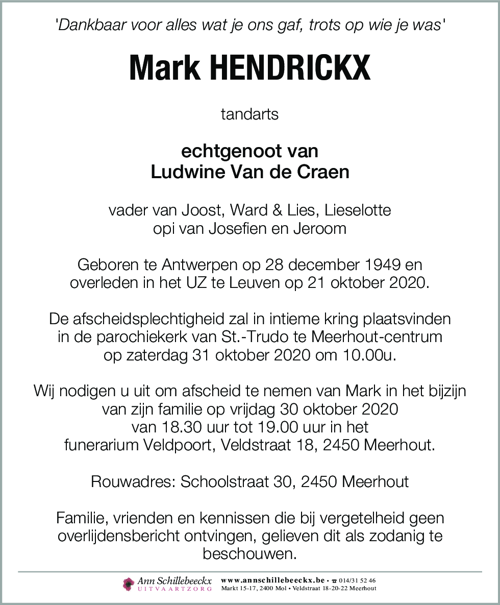 Mark Hendrickx
