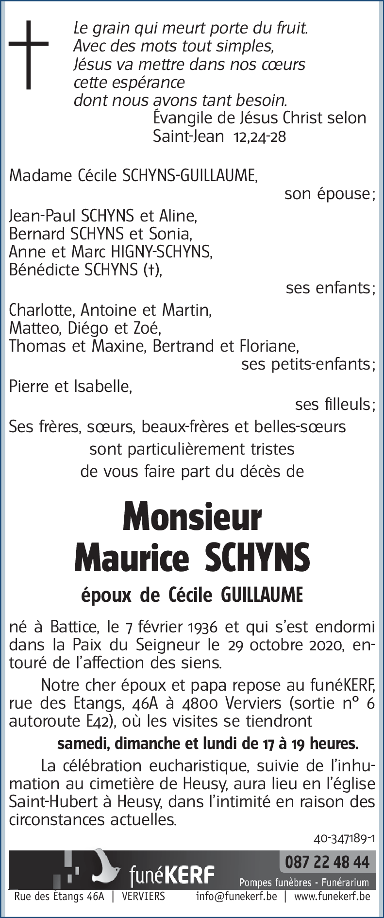 Maurice SCHYNS