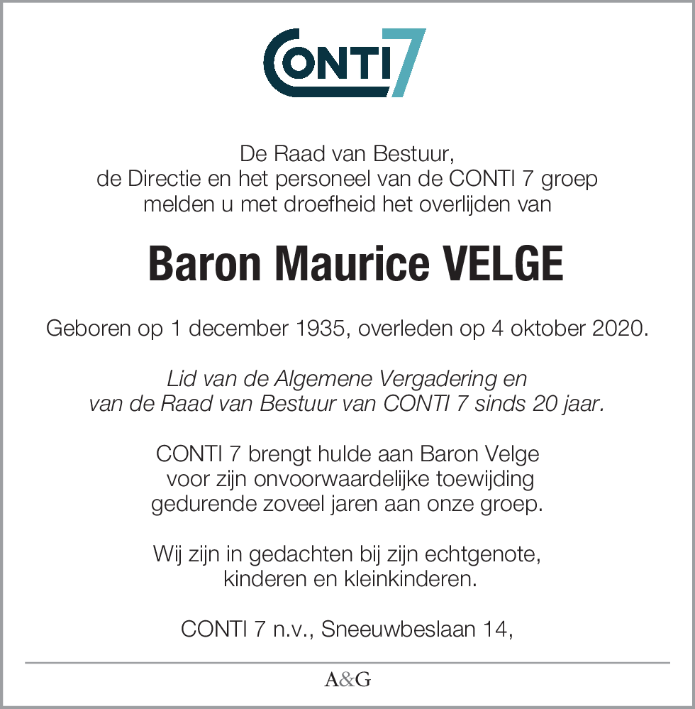 Maurice VELGE